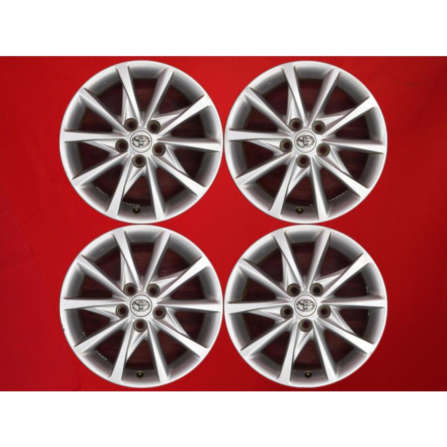 激安 4本セット】トヨタ プリウスα 純正 10スポーク アルミ