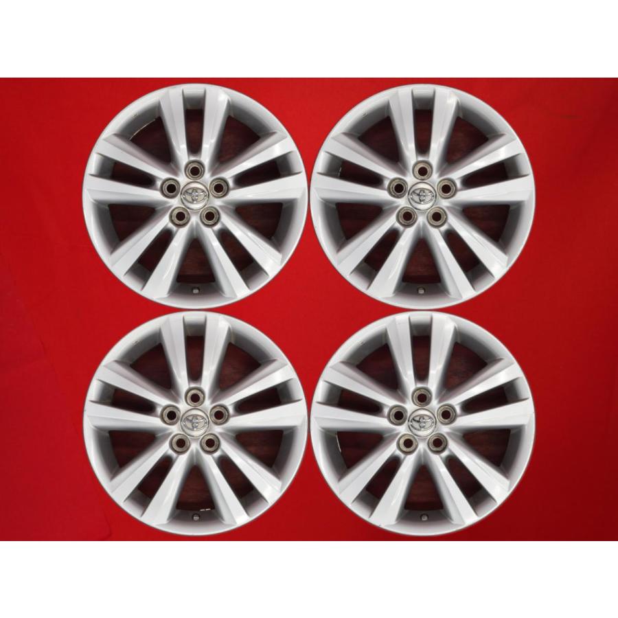 激安 4本セット】トヨタ ウィッシュ 20系 純正 5Wスポーク アルミ
