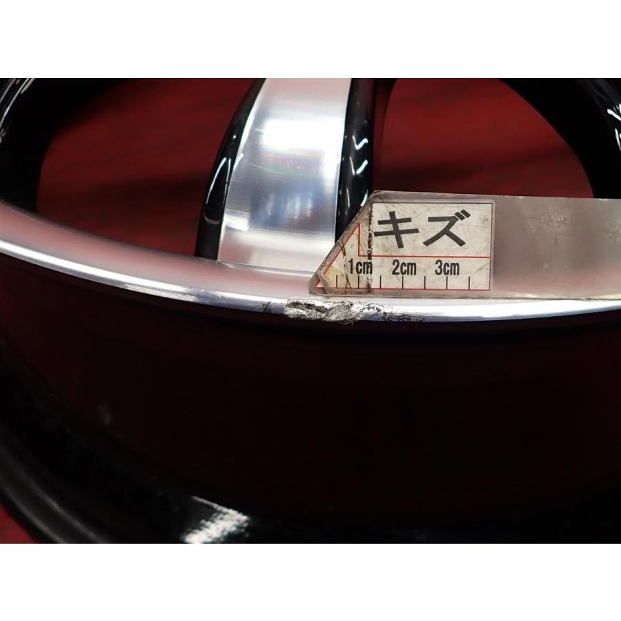 激安 4本セット】5Wスポークタイプ 社外品 深リム アルミ