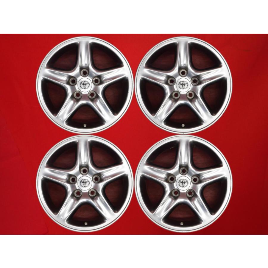激安 4本セット】トヨタ ハリアー 10系 純正 アルミホイール 中古品 16 