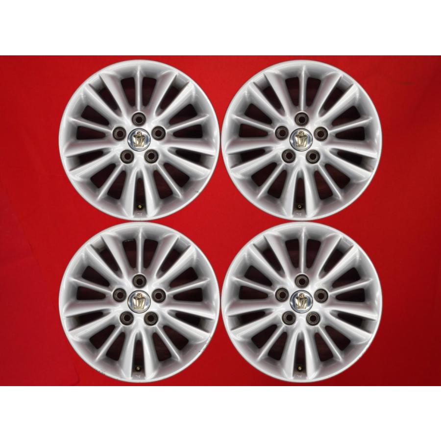 180系クラウンロイヤル純正ホイール4本。 激安 4本セット】トヨタ クラウンロイヤル 180系 純正 アルミホイール