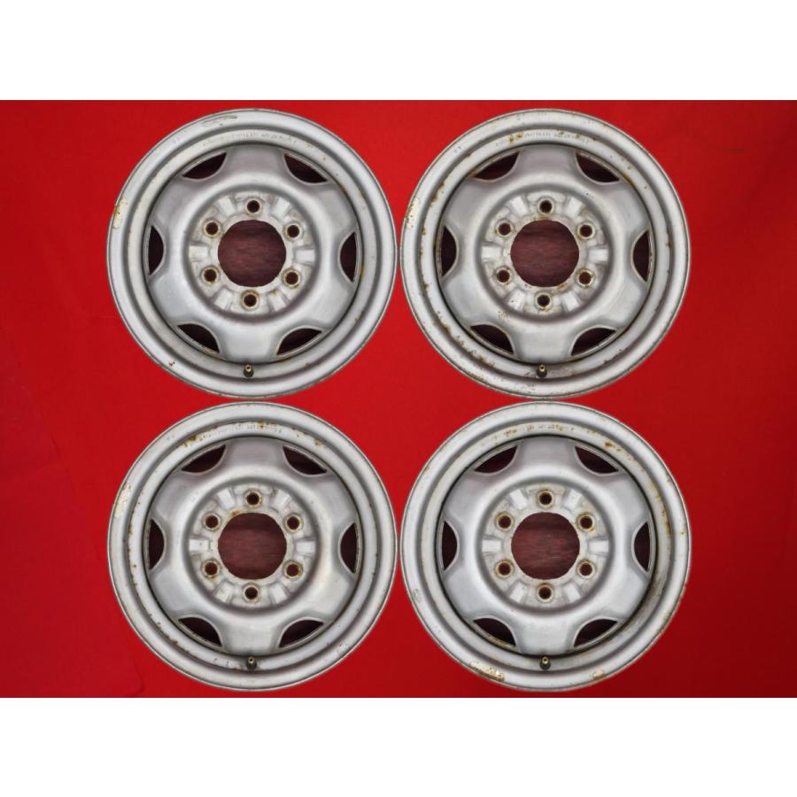 激安 4本セット】日産 純正 スチール 鉄ホイール 鉄チン VH300 中古品 