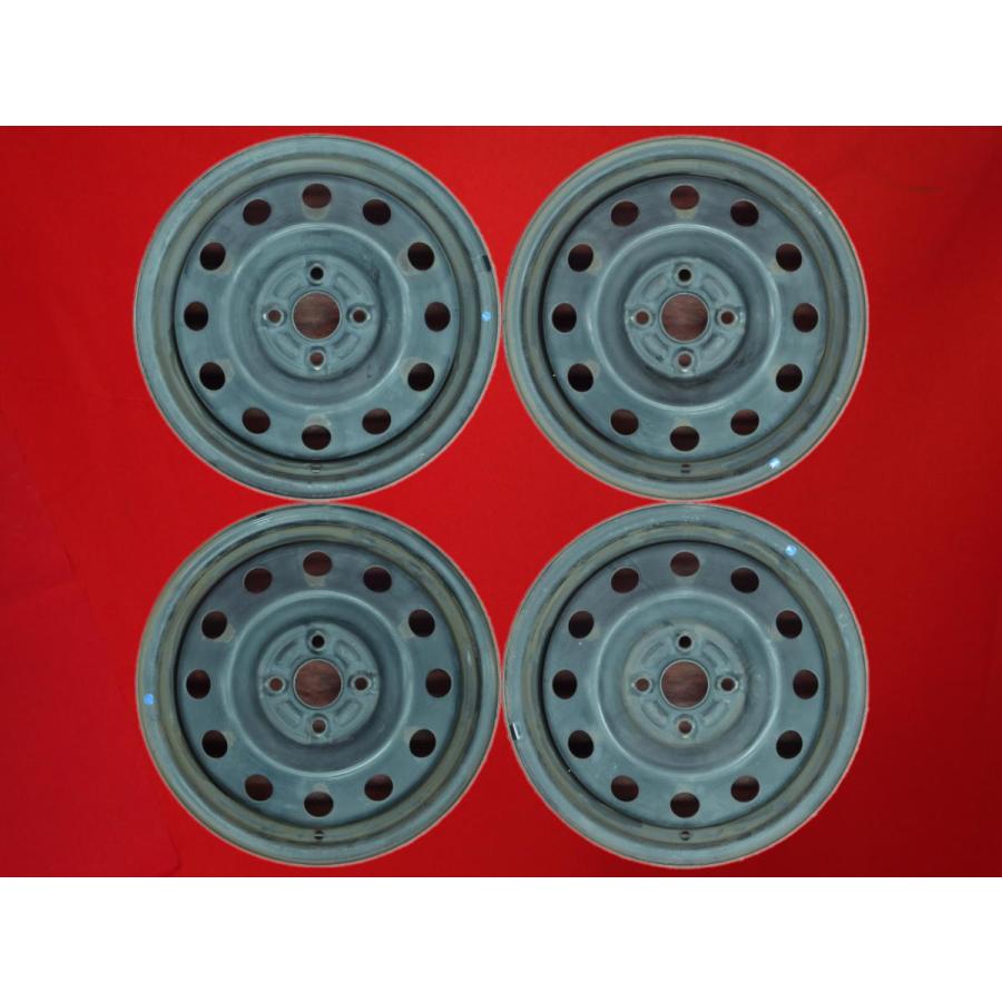 激安 4本セット】スズキ スイフト ZC11S系 純正 スチール 鉄ホイール