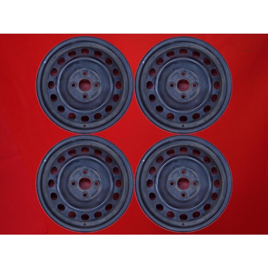 激安 4本セット】トヨタ アクア NHP10 等 純正 スチール 鉄ホイール 鉄