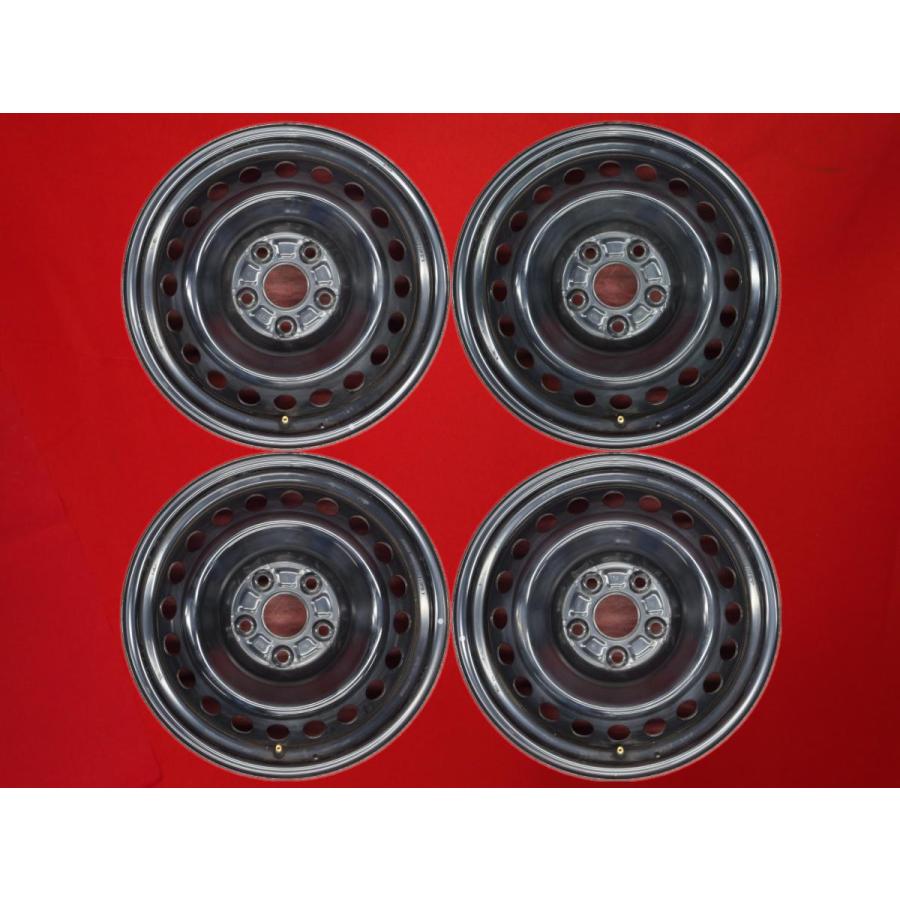 激安 4本セット】トヨタ ノア 90系 純正 スチール 鉄ホイール 鉄チン