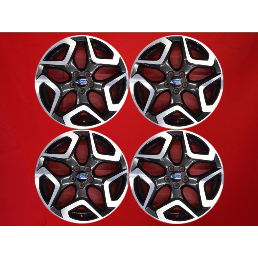 スバル XV GT型　純正18インチ 5スポークホイール 激安 4本セット】スバル XV GT//GTE 純正 5Wスポーク アルミホイール