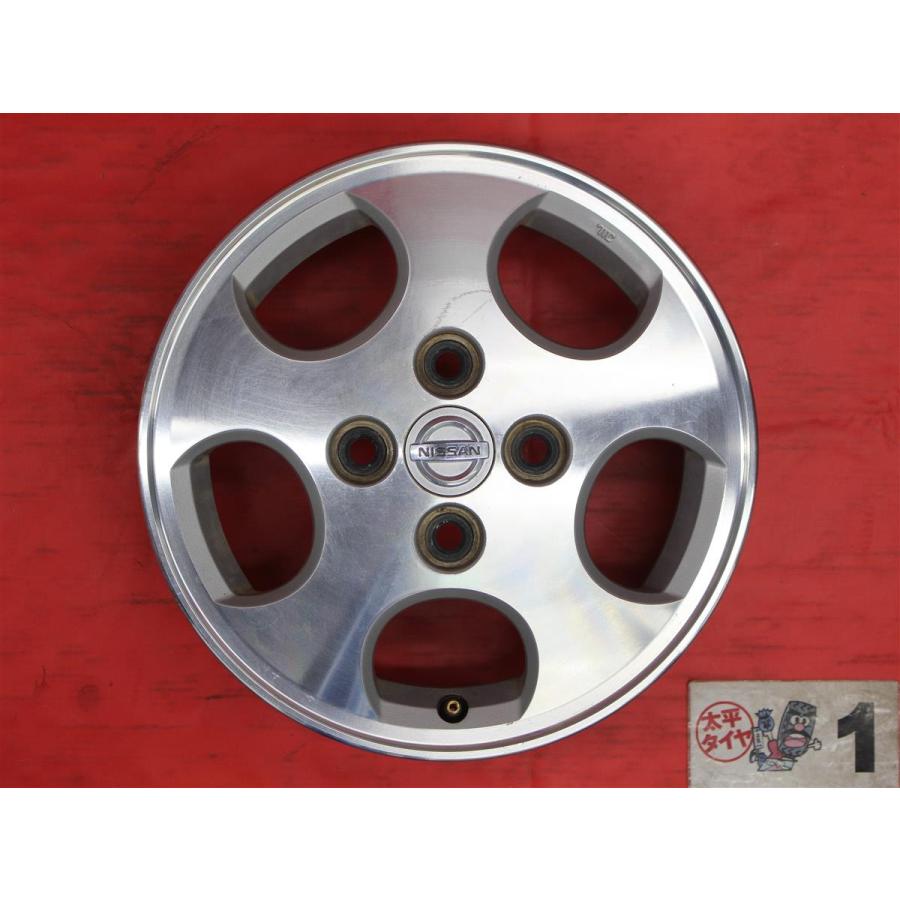 夏タイヤとアルミの４本セット(日産オッティ) 激安 4本セット】日産 オッティ H92W 純正 5スポーク アルミホイール