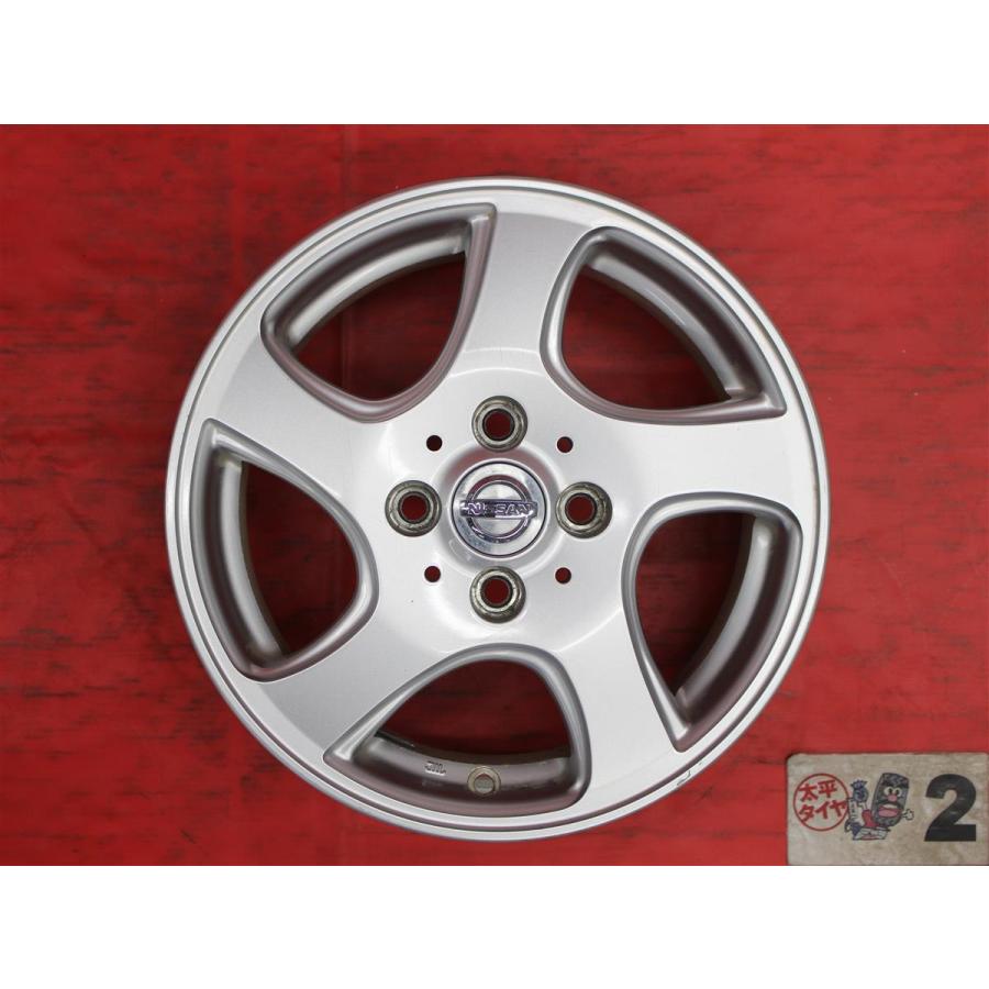 激安 4本セット】日産 純正 5本エアロスポーク アルミホイール 中古品 
