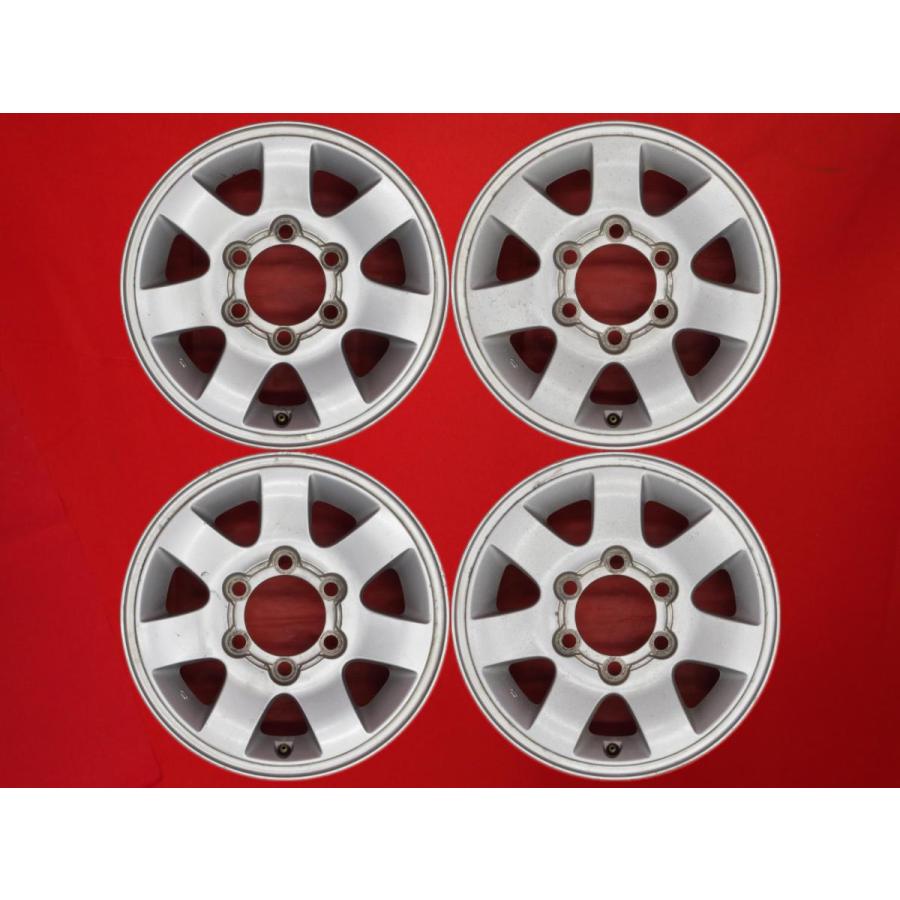 激安 4本セット】トヨタ ハイエース 100系 4WD 純正 アルミホイール