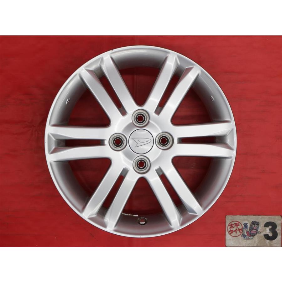 【激安 4本セット】ムーヴカスタム/L175S系 タント/L375S系 純正 アルミホイール 中古品 15インチ 4.5J +45 PCD100 4穴 ハブ径Φ54 cc15の画像