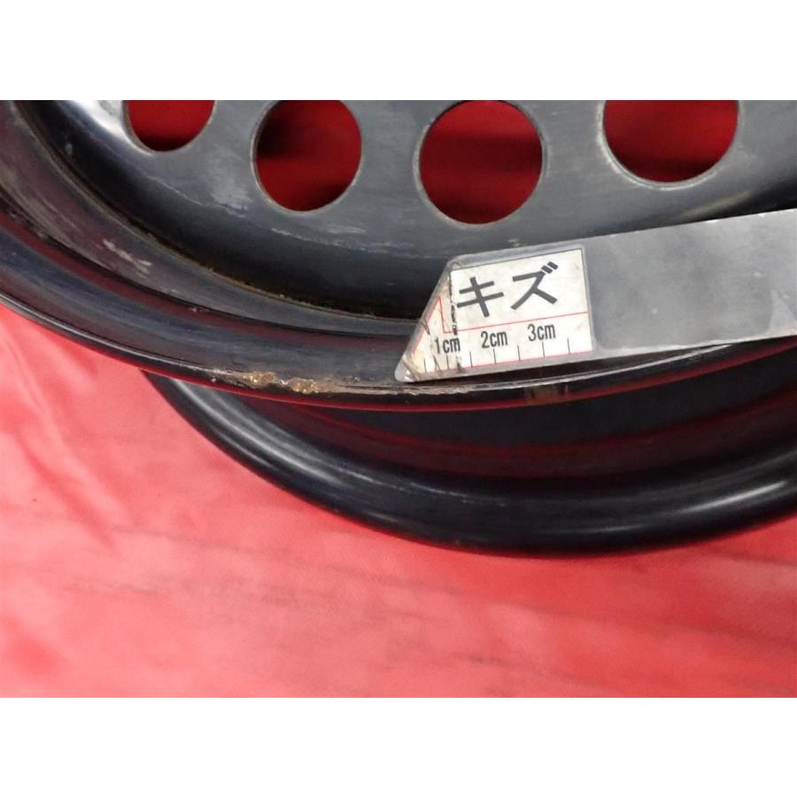 激安 4本セット】日産 ティーダ C11 純正 スチール 鉄ホイール 鉄チン