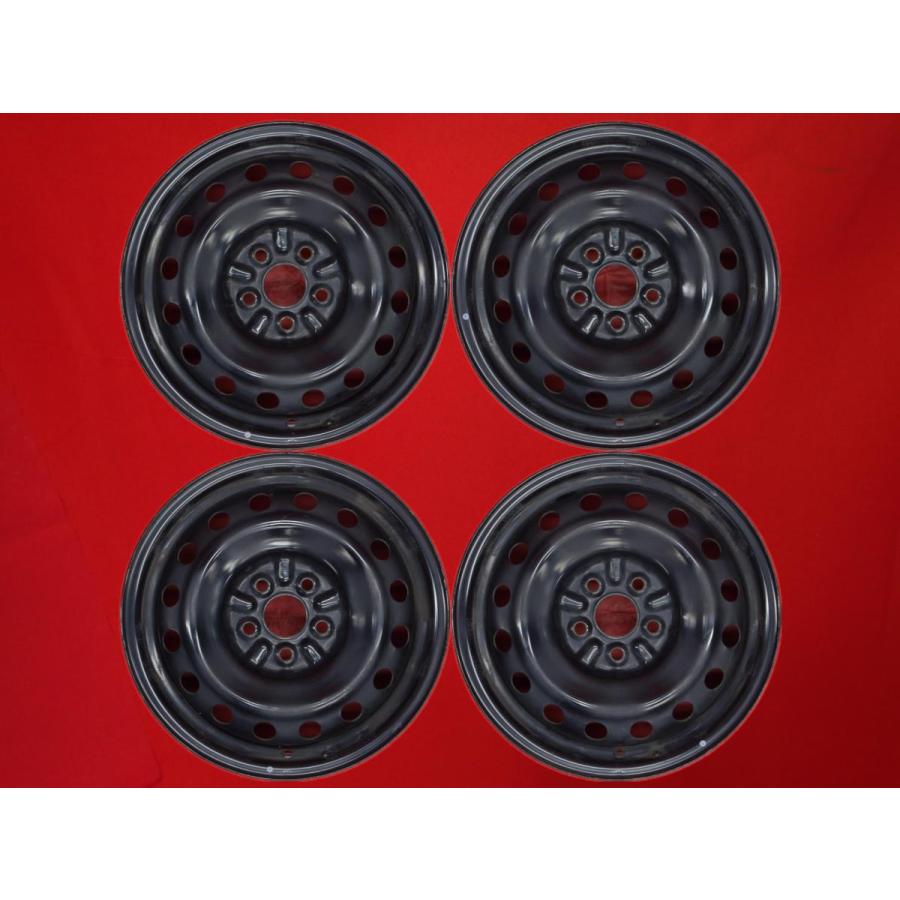 激安 4本SET】トヨタ ウィッシュ 10系 純正 スチール 鉄ホイール 鉄