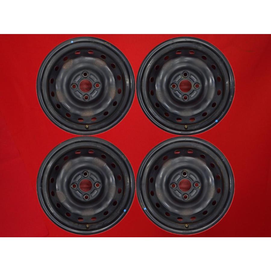 激安 4本セット】スズキ 純正 スチール 鉄ホイール 鉄チン 中古品 15