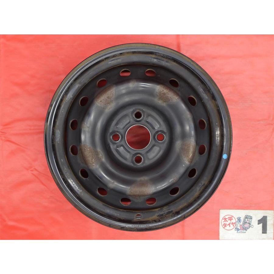 激安 4本セット】スズキ 純正 スチール 鉄ホイール 鉄チン 中古品 15