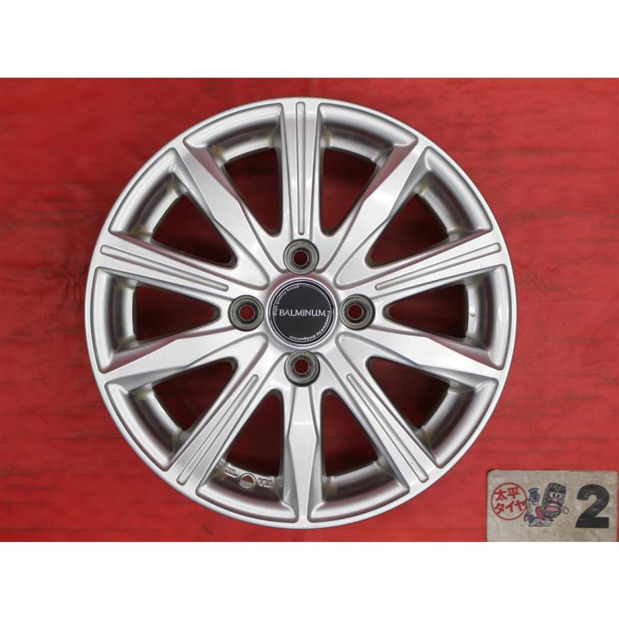 激安 4本セット】10スポークタイプ アルミホイール 中古品 14inch 5.5J 
