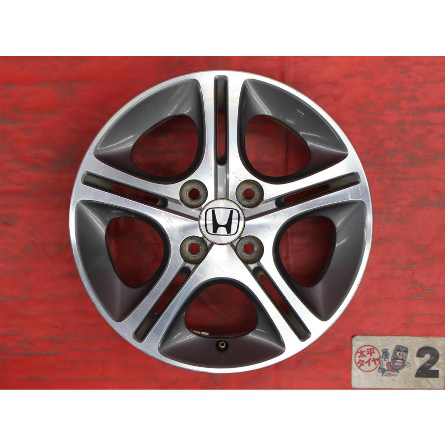 【激安 4本セット】ホンダ ライフ ディーバ JB5系 純正 アルミホイール 中古品 14インチ 4.5J インセット+45 PCD100 4穴 ハブ径Φ56 cc14の画像