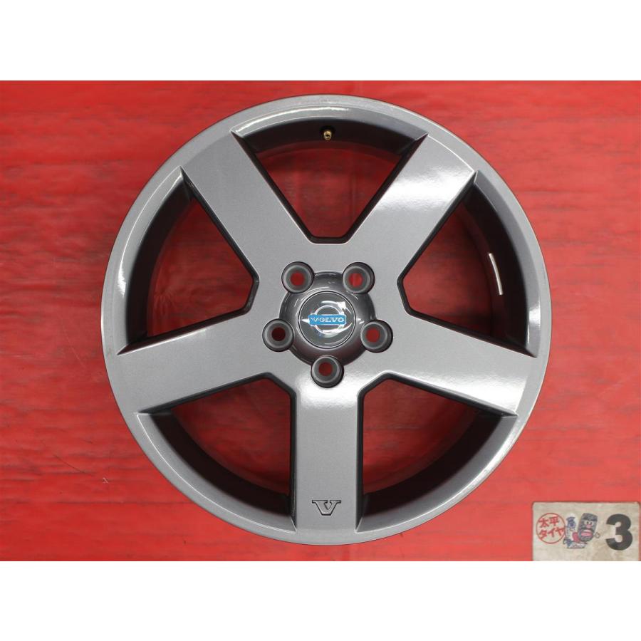 激安 4本セット】ボルボ用 5スポークタイプ アルミホイール 中古品 17