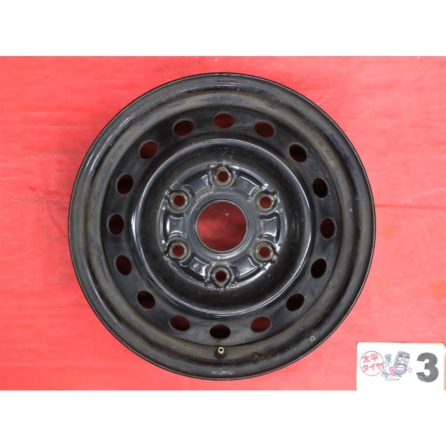 激安 4本セット】ハイエース 100系/2WD 純正 スチール 鉄ホイール 鉄