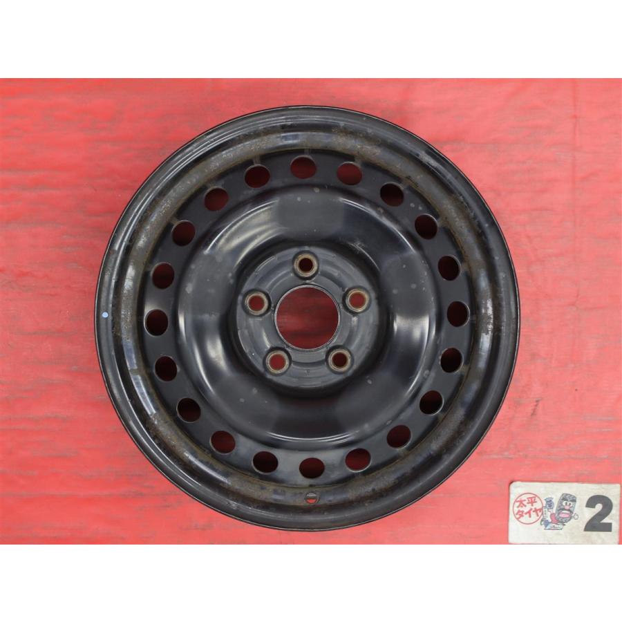 日産ジューク　サマータイヤ、純正鉄ホイル　205/60R16 激安 4本SET】日産 ジューク 純正 スチール 鉄ホイール 鉄チン JM00B