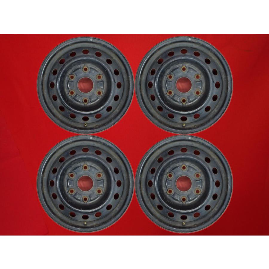 激安 4本セット】トヨタ ハイエース 100系/2WD 純正 スチール 鉄