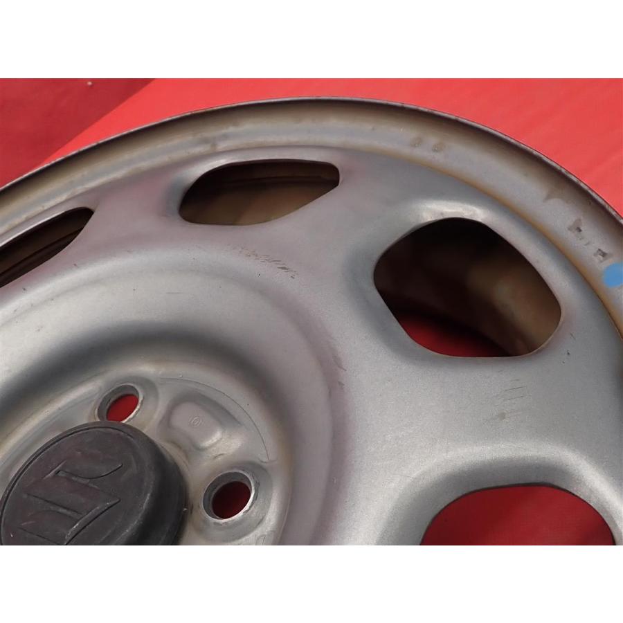 激安 4本セット】スズキ ハスラー 純正 スチール 鉄ホイール 鉄チン 