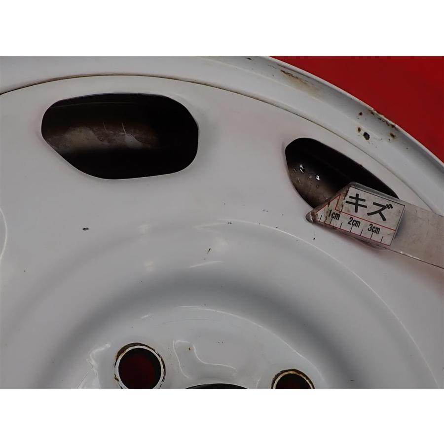 激安 4本SET】スズキ ハスラー 純正 スチール 鉄ホイール 鉄チン 中古