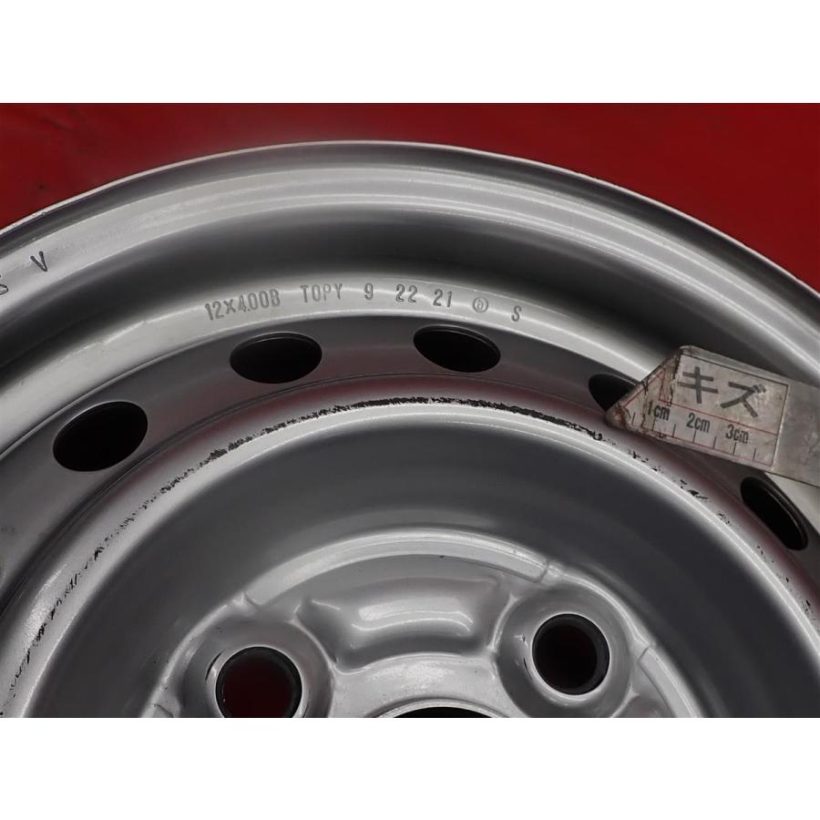 激安 4本セット】スズキ エブリイ DA17V 純正 スチール 鉄ホイール 鉄 