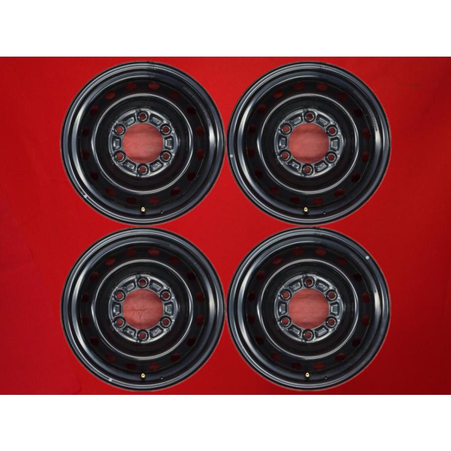 200系　TOYOTA ハイエース 鉄ちん　ホイール　4本 激安 4本セット】トヨタ ハイエース 200系 純正 スチール 鉄ホイール