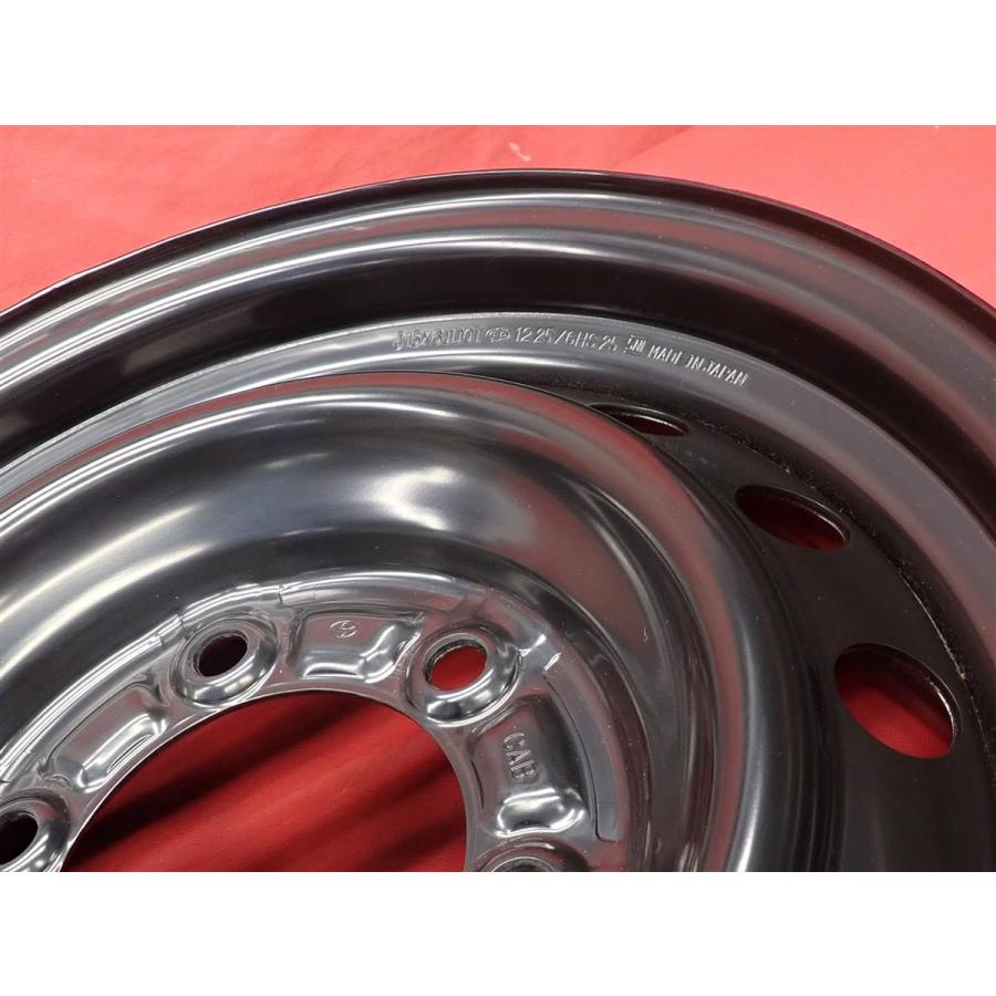 ハイエース　鉄ホイール　中古 激安 単品1本】ハイエース 200系 ジャストロー 純正 スチール 鉄