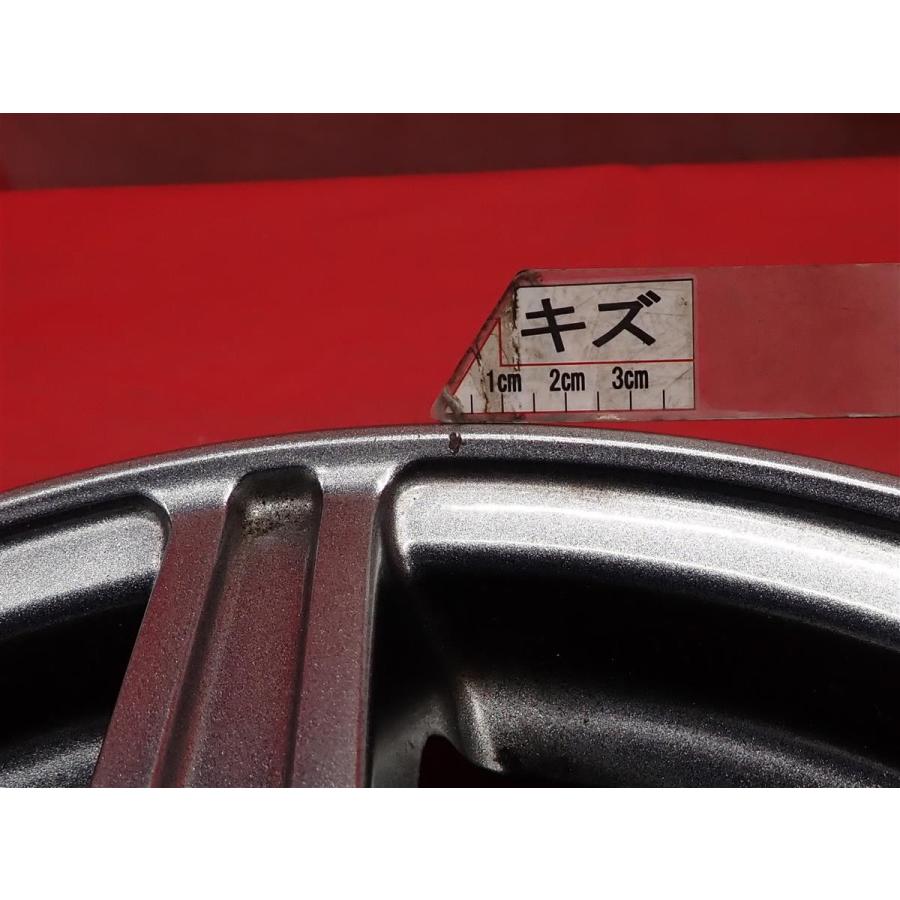 【激安 4本セット】7スポークタイプ アルミホイール 中古品 15inch 6J インセット+45 PCD114.3 5穴 ハブ径Φ73 セレナ C25/C26/C27 等 cc15の画像