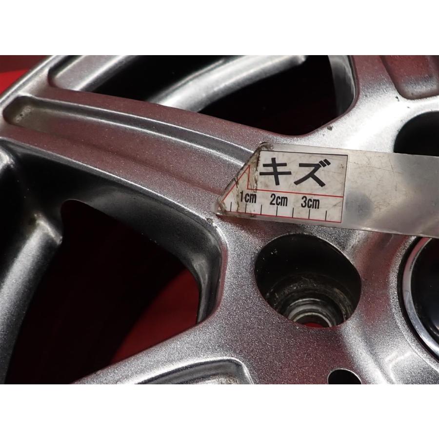 【激安 4本セット】7スポークタイプ アルミホイール 中古品 15inch 6J インセット+45 PCD114.3 5穴 ハブ径Φ73 セレナ C25/C26/C27 等 cc15の画像