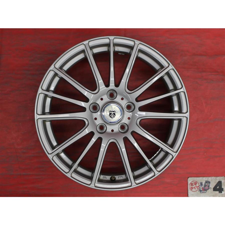 ウェッズ G-MACH １７インチ 4本セット 114.3 激安 4本セット】G-Mach アルミホイール 中古品 17inch 7J インセット+