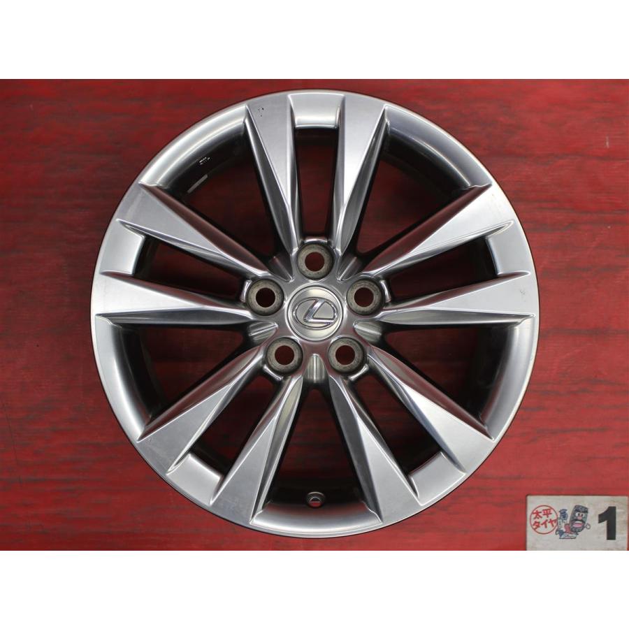 中古アルミ18X7.5　レクサス純正 LS460・LS600h後期 4本セット 激安 4本SET】レクサス LS460 LS600h 40系 バージョンL 後期 純正