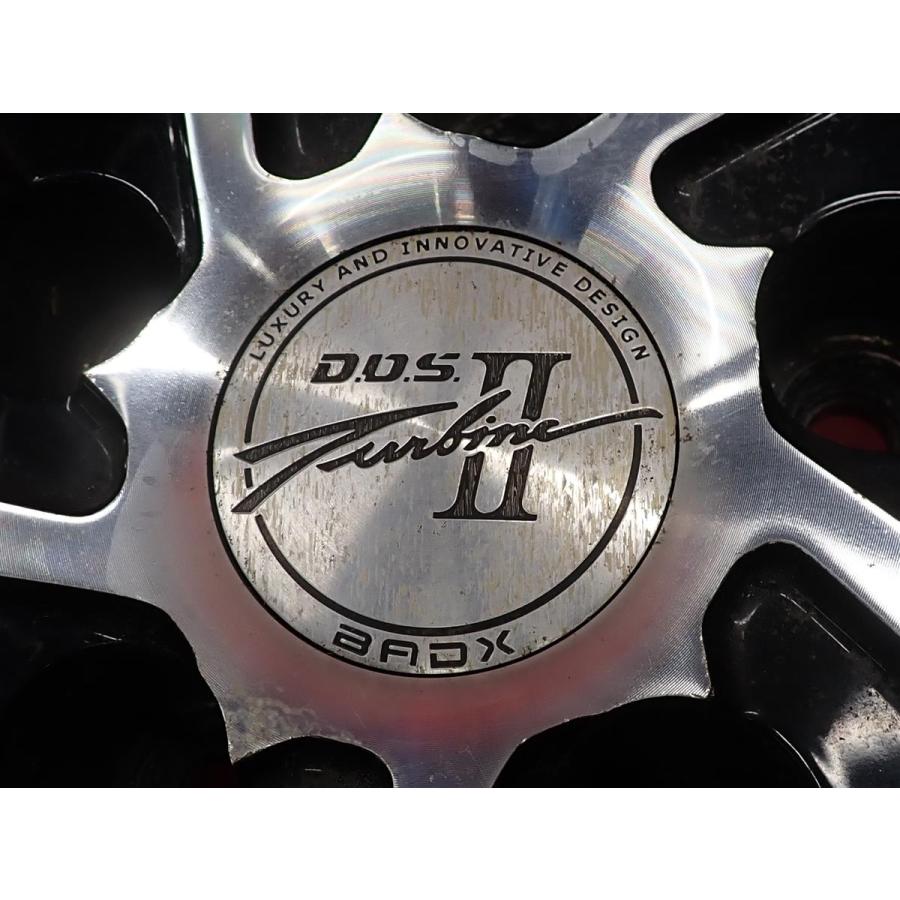 激安 4本SET】D.O.S タービンII 社外品 アルミホイール 中古品 18