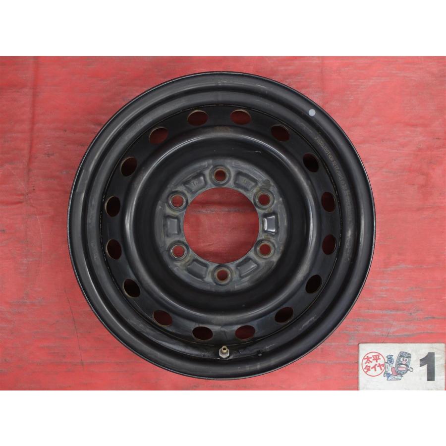 【激安 4本SET】ハイエース 200系 ジャストロー 純正 スチール 鉄ホイール 鉄チン 中古品 15インチ 6J +35 PCD139.7 6穴 ハブ径Φ106 cc15_3