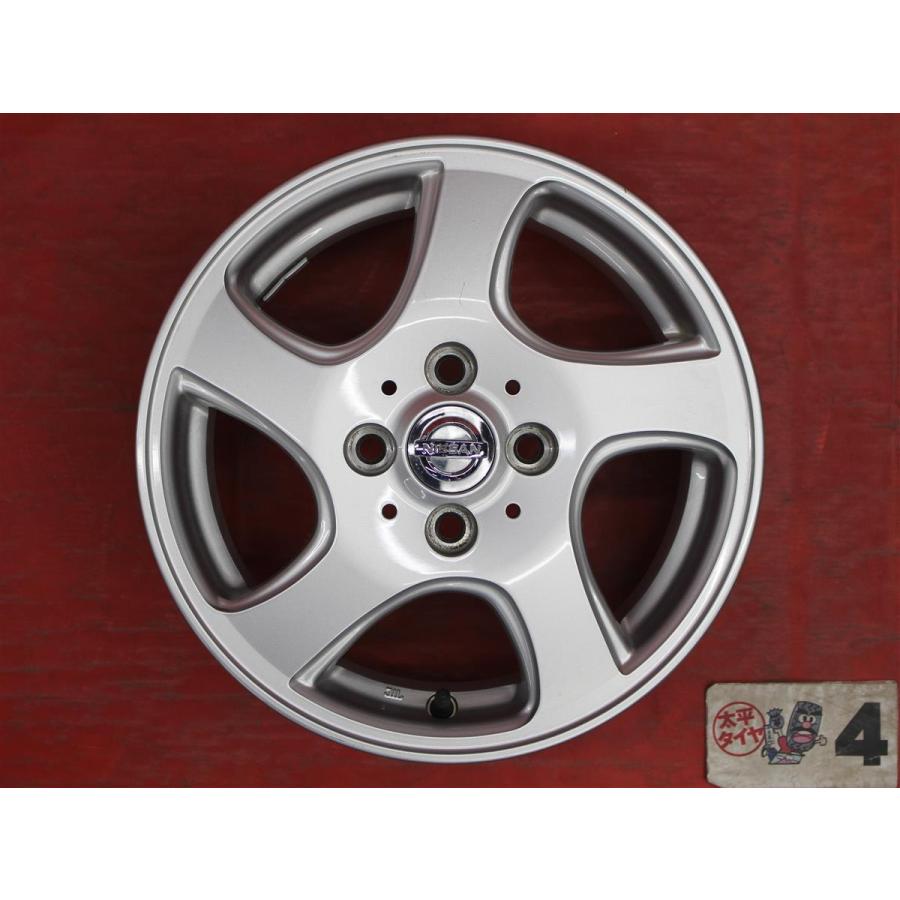 激安 4本セット】日産 純正 アルミホイール 中古品 14inch 5.5J イン