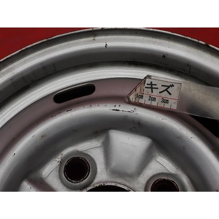 激安 4本セット】トピー 単穴 スチールホイール 鉄ホイール 鉄チン