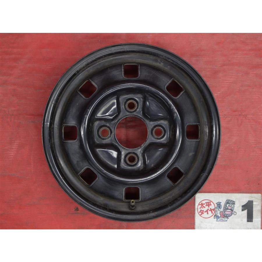 激安 4本セット】三菱 ミニカ 純正 スチール 鉄ホイール 鉄チン 中古品