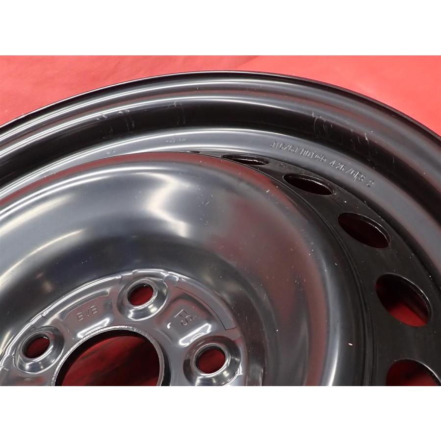 新車外し品 4本SET】トヨタ ノア 90系 純正 スチール 鉄ホイール 鉄