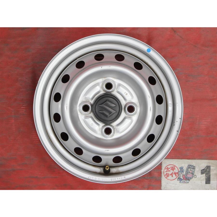 激安 4本セット】スズキ エブリイ DA64V 純正 スチール 鉄ホイール 鉄