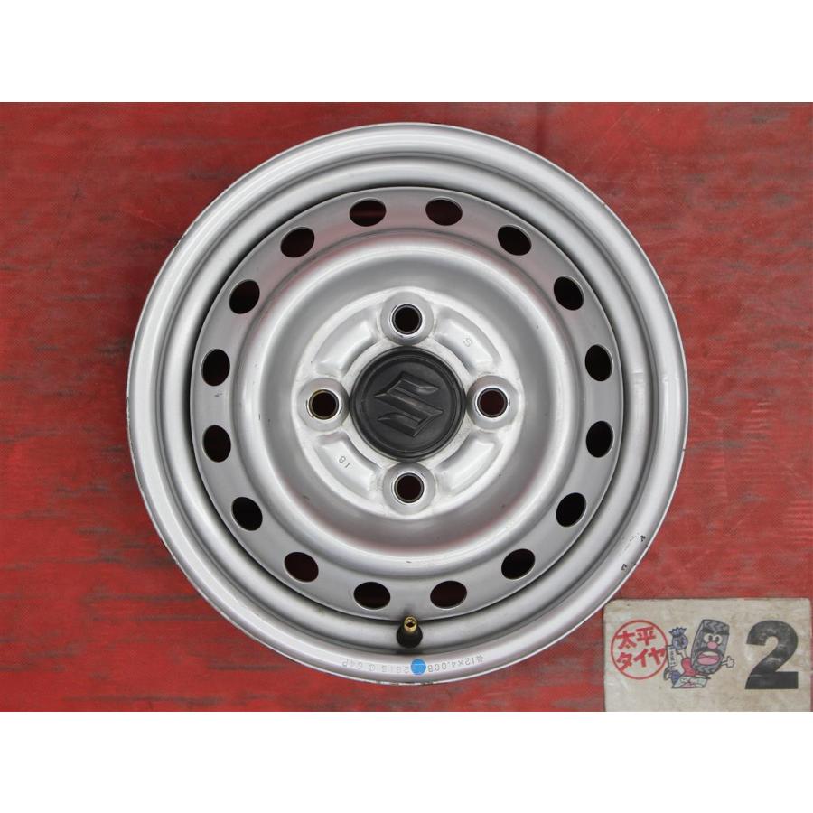 激安 4本セット】スズキ エブリイ DA64V 純正 スチール 鉄ホイール 鉄