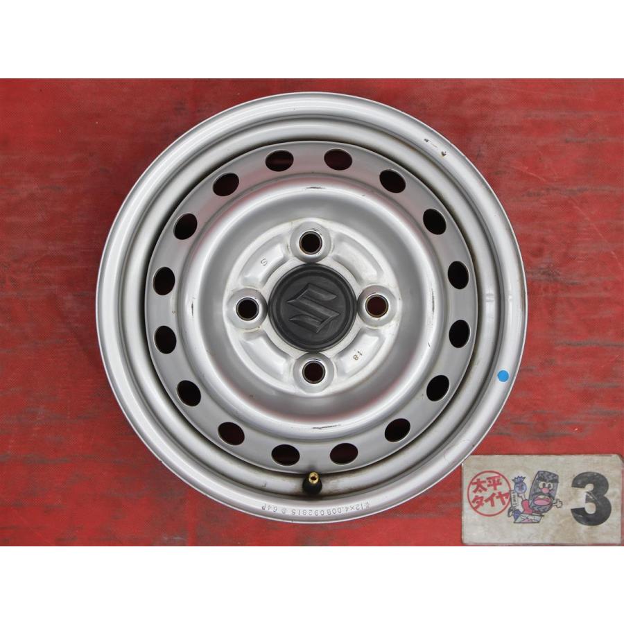 激安 4本セット】スズキ エブリイ DA64V 純正 スチール 鉄ホイール 鉄
