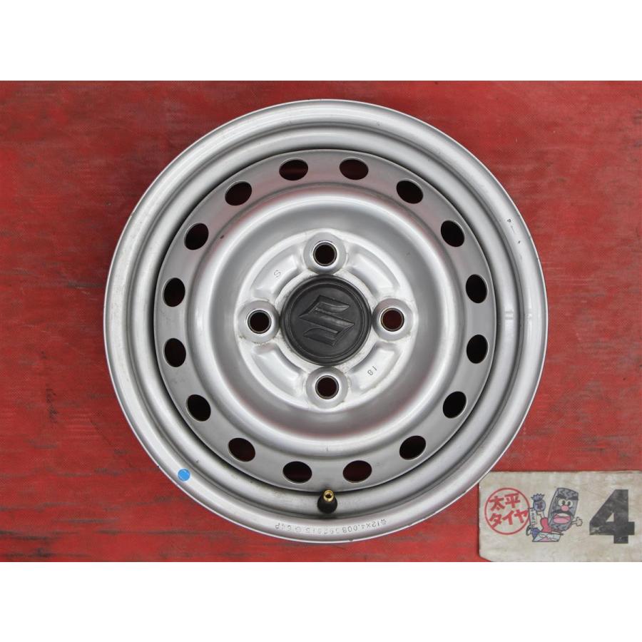 激安 4本セット】スズキ エブリイ DA64V 純正 スチール 鉄ホイール 鉄