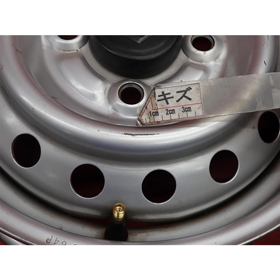 激安 4本セット】スズキ エブリイ DA64V 純正 スチール 鉄ホイール 鉄