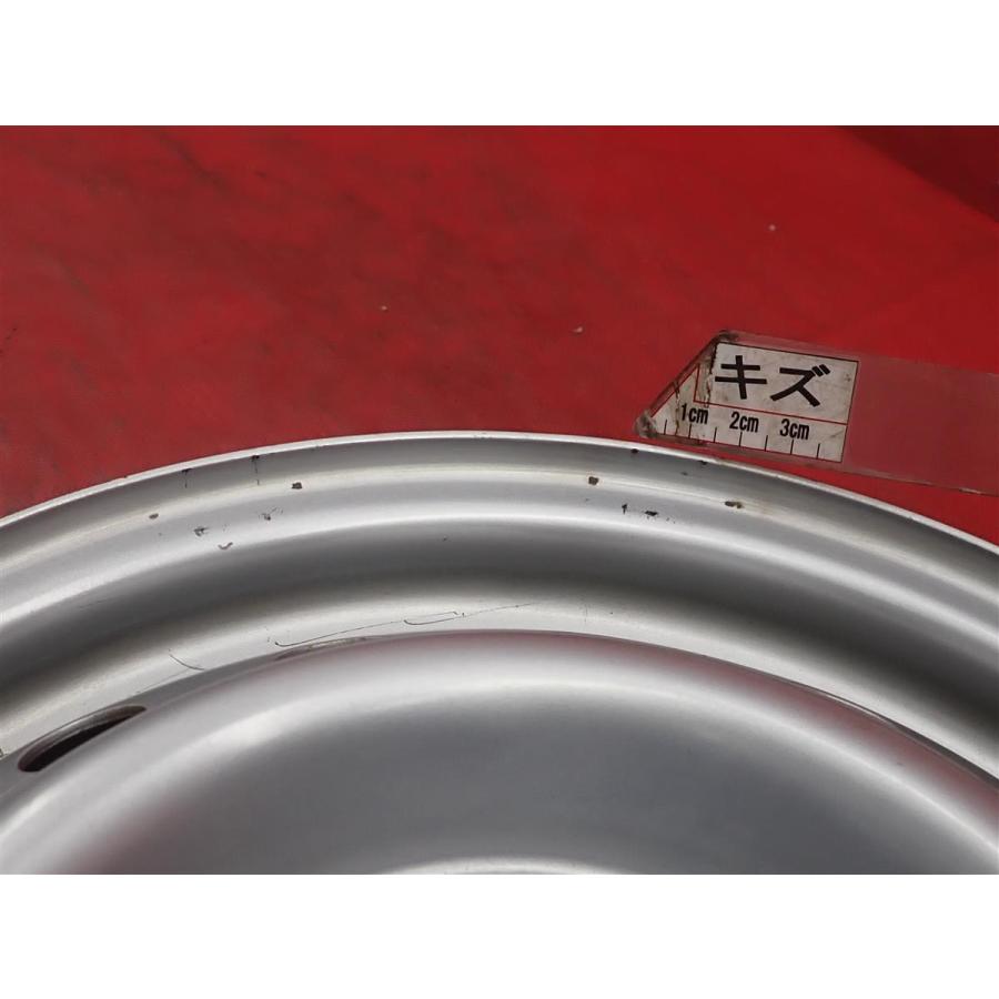 激安 4本セット】スズキ キャリイ 純正 スチール 鉄ホイール 鉄チン
