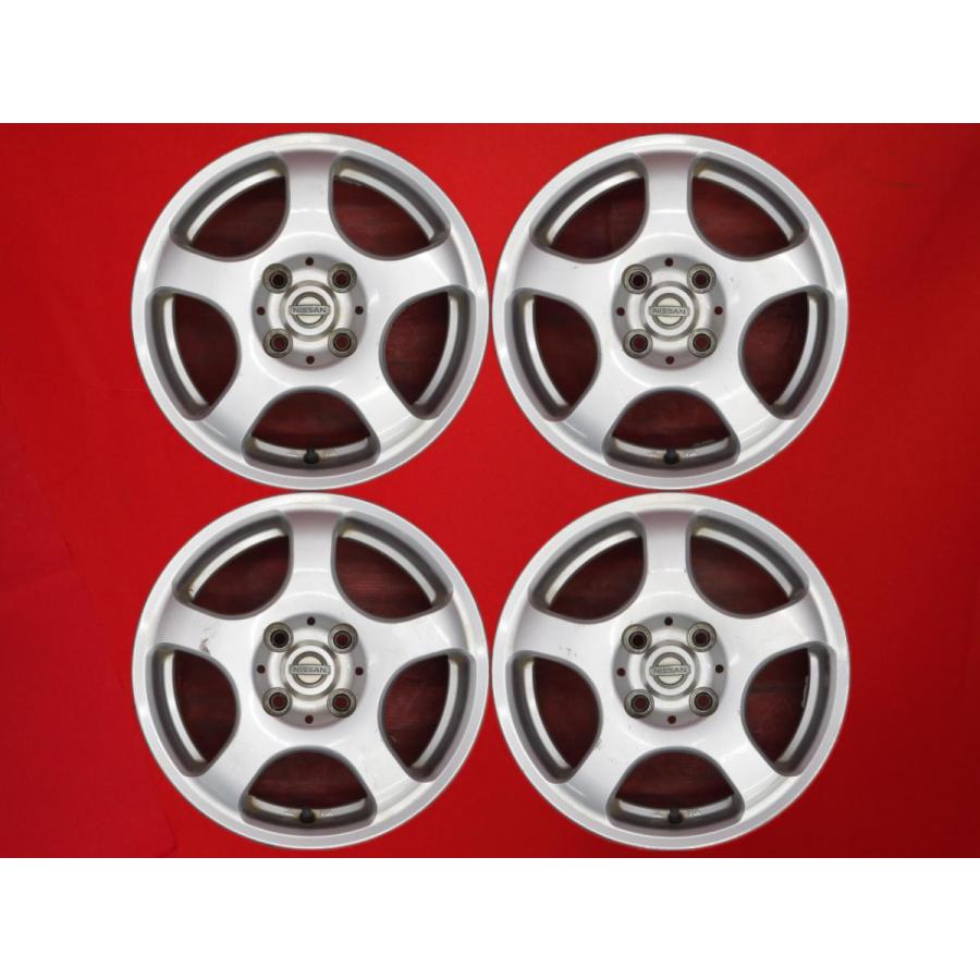 泡品　NISSAN 14インチ 純正アルミホイール タイヤ 4本セット 泡品 NISSAN 14インチ 純正アルミホイール タイヤ 4本セット 泡品