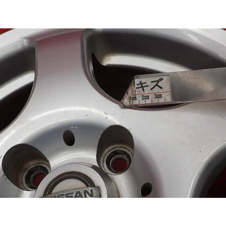 激安 4本セット】日産 純正 5本スポーク アルミホイール 中古品 14inch