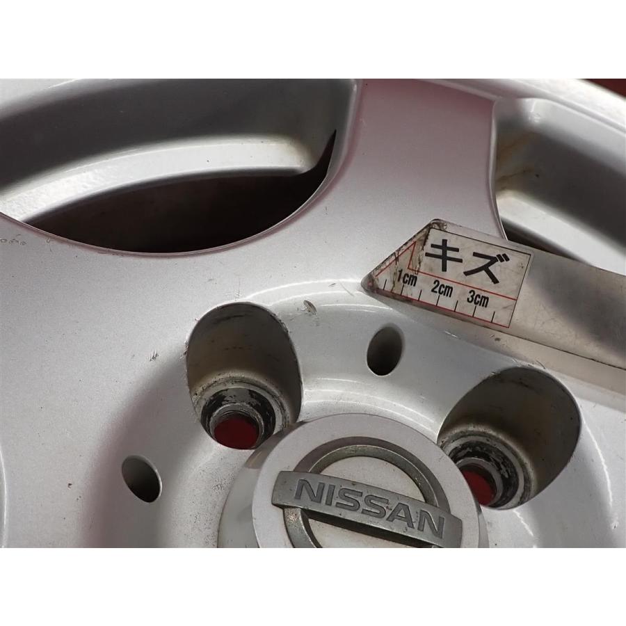 激安 4本セット】日産 純正 5本スポーク アルミホイール 中古品 14inch