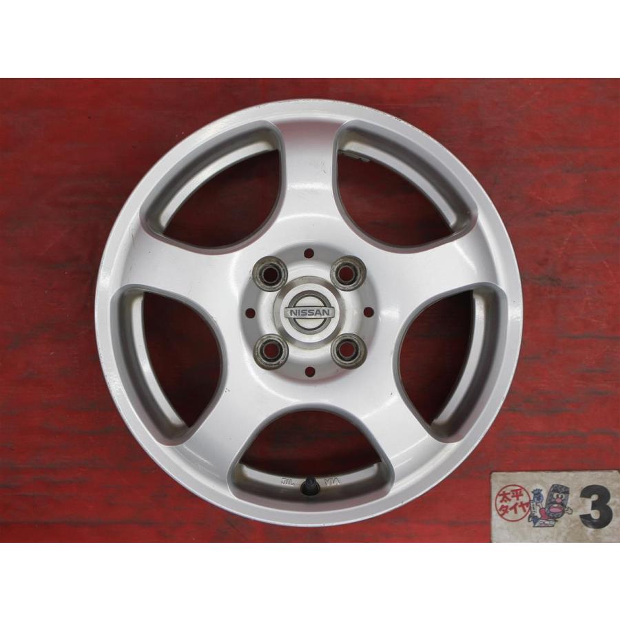 激安 4本セット】日産 純正 5本スポーク アルミホイール 中古品 14inch