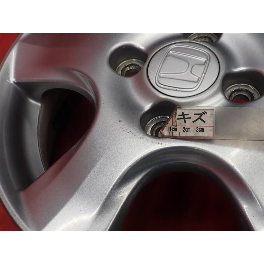 激安 4本セット】ホンダ バモス ホビオ 純正 5スポーク アルミホイール